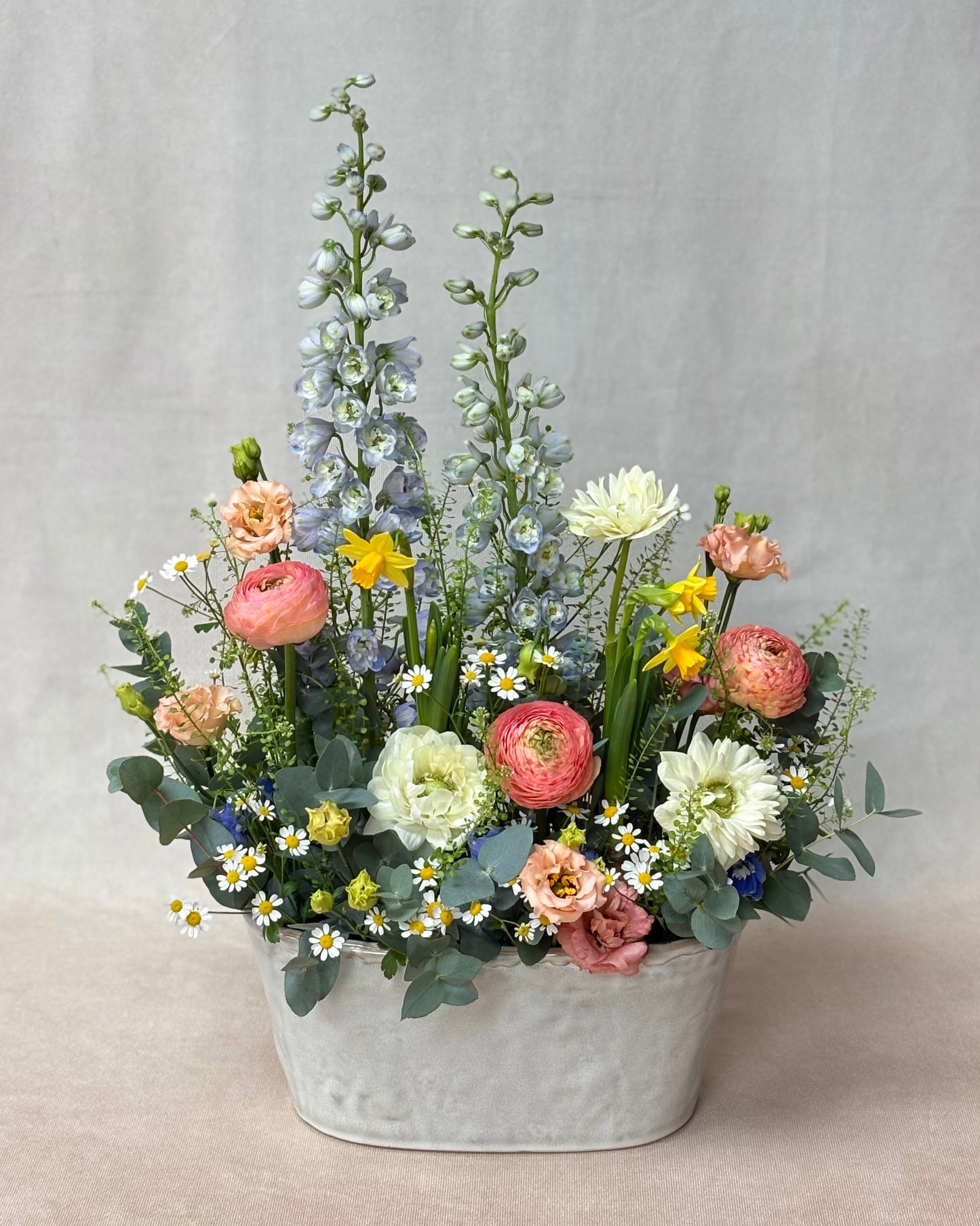 Mother’s Day Fresh Flowers Arrangement Spring Pastels