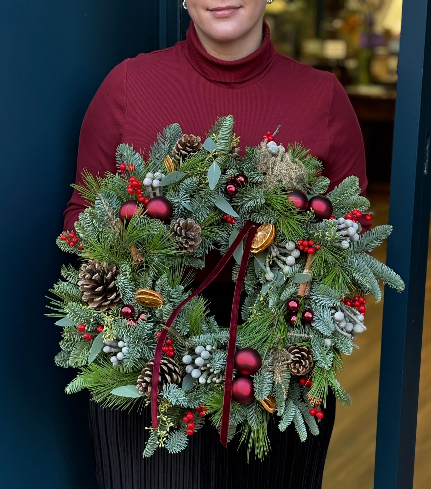 Merry Christmas Wreath (Available from 28/11)