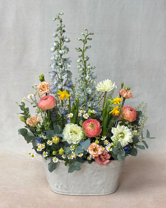 Mother’s Day Fresh Flowers Arrangement Spring Pastels